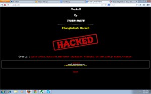 Google Kenya hacked